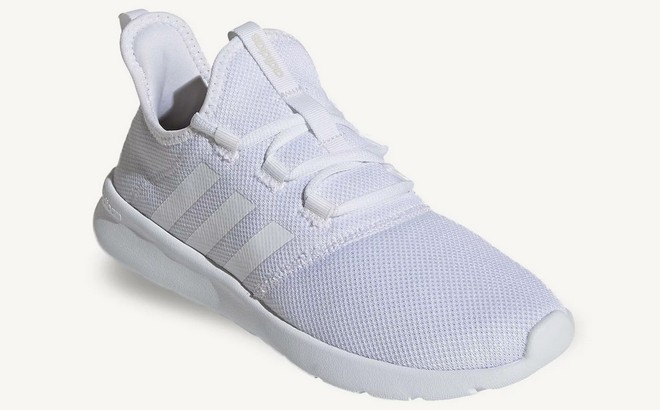 Adidas Womens Cloudfoam Pure 2 0 Running Shoes White Gray