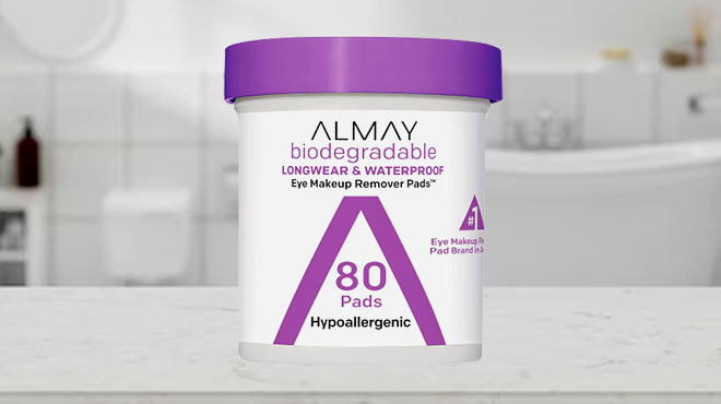 Almay Eye Makeup Remover Pads 80 Pads 