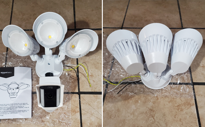 Amazon Basics LED Outdoor Motion Sensor Security Light