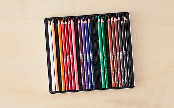 Amazon Basics Premium Colored Pencils 24 Count