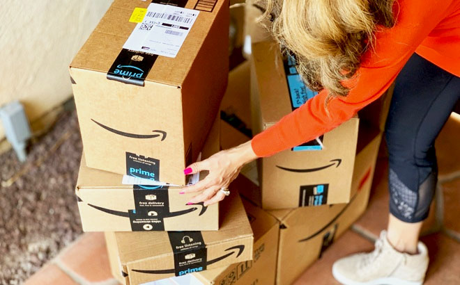 Amazon Delivery Boxes