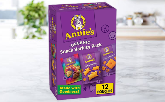 Annies Organic Snacks 12 Count Variety Pack