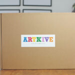 Artkive Art Box on a Tabletop