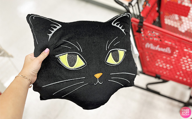 Ashland Cat Face Pillow
