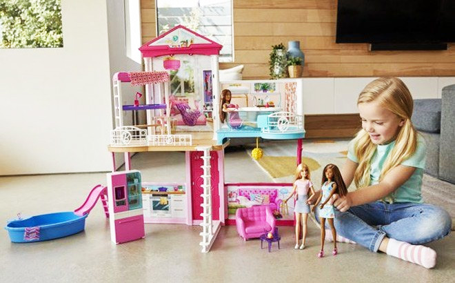 Barbie Dollhouse Set