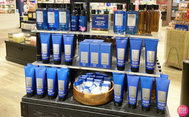 Bath Body Works Mens Ocean Body Care Overview