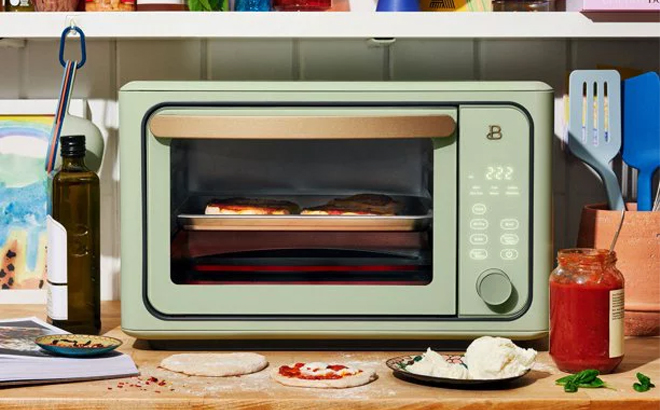 Beautiful Touchscreen Air Fryer Toaster Oven by Drew Barrymore