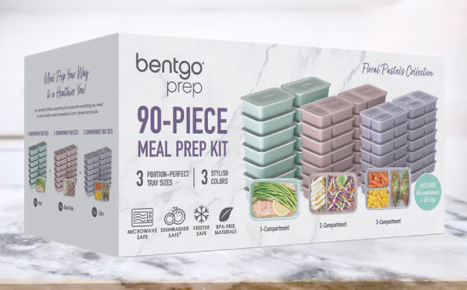 Bentgo 90 Piece Meal Prep Set