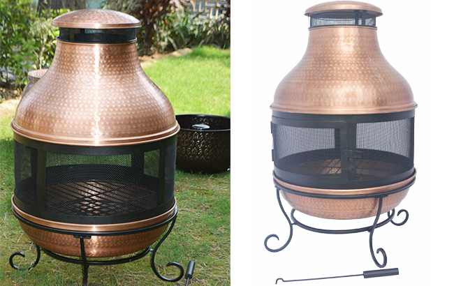 Better Homes Gardens Wood Burning Copper Fire Pit