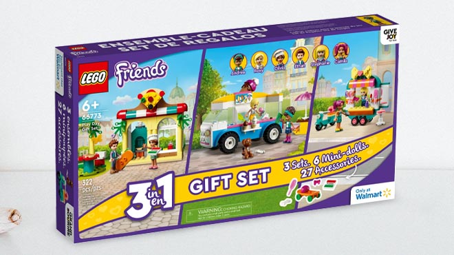 Box of LEGO Friends 3 in 1 Building Toy Set 322 Piece