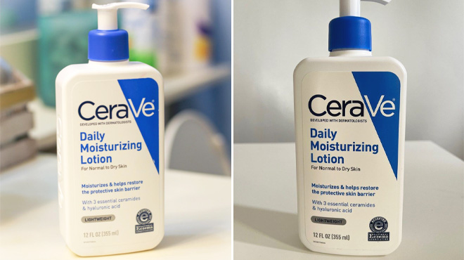 CeraVe Daily Moisturizing Lotion on Table
