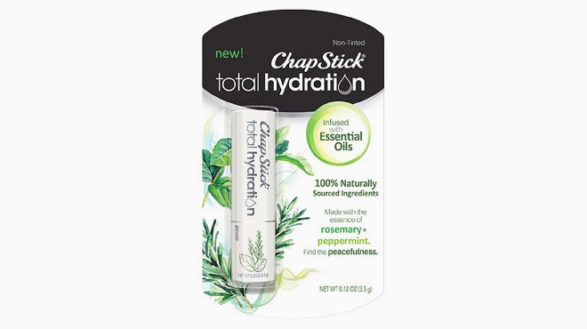 ChapStick Total Hydration Lip Balm in packaging ChapStick Total Hydration Lip Balm in packaging