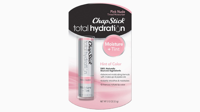 ChapStick Total Hydration Pink Nude Lip Balm ChapStick Total Hydration Pink Nude Lip Balm