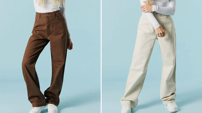 Charlotte Russe High Rise Osaka Womens Denim in Two Colors Charlotte Russe High Rise Osaka Womens Denim in Two Colors