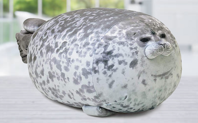 Chubby Blob Seal Pillow Plush