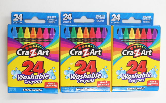 Cra Z Art Washable Crayons 24 Count