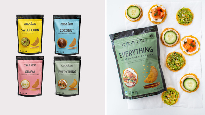 Craize Snack Crackers Craize Snack Crackers