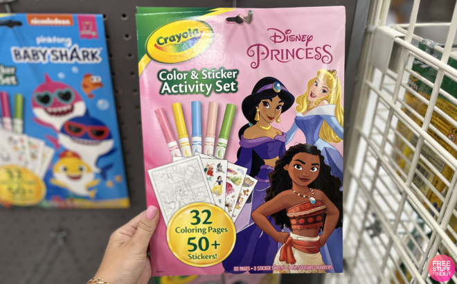 Crayola Disney Princess Color Sticker Activity Set