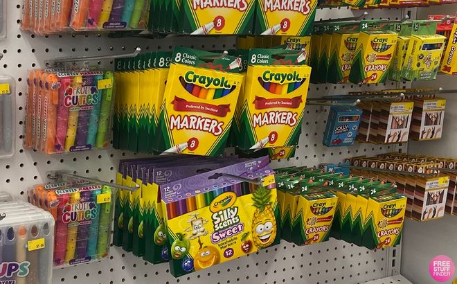 Crayola markers 8 count