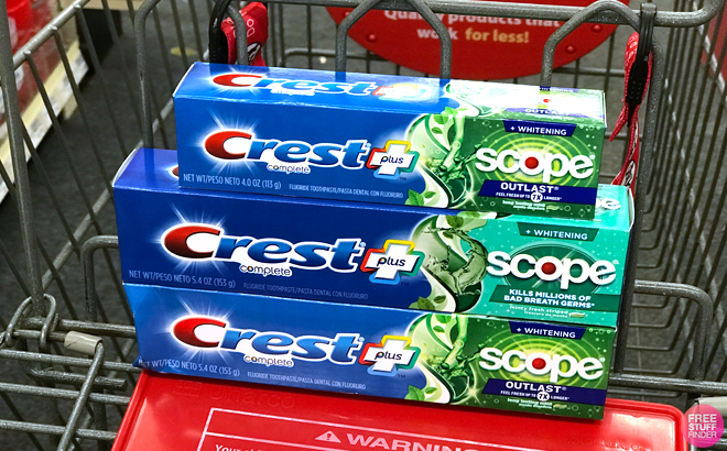 Crest Complete Scope Toothpaste