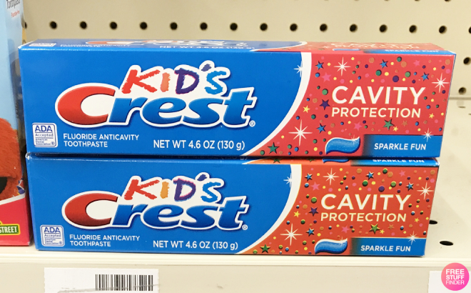 Crest Kids Sparkle Fun Toothpaste