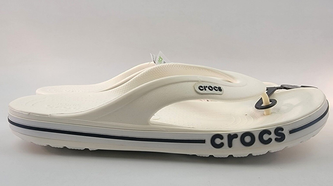 Crocs Bayaband Flip Flops Sandals white