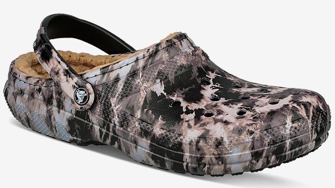 Crocs Classic Lined Tie Dye Clogs