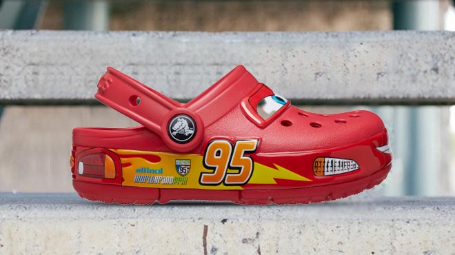 Crocs x Disney and Pixar Cars Lightning McQueen Clog