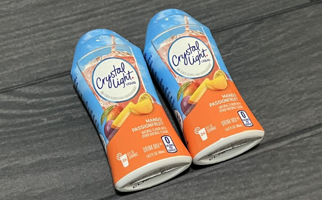 Crystal Light Sugar Free Zero Calorie Liquid Water Enhancer in Mango Passionfruit Flavor Crystal Light Sugar Free Zero Calorie Liquid Water Enhancer in Mango Passionfruit Flavor
