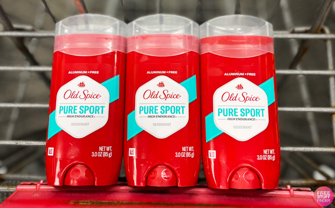 Cvs Old Spice Pure Sport Deodorant 85g 3 Count Vertical Cart 2023 6 5 1