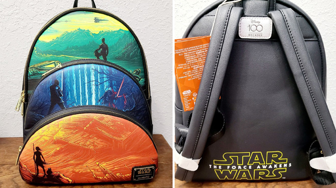 Disney Loungefly Star Wars The Force Awakens Backpack