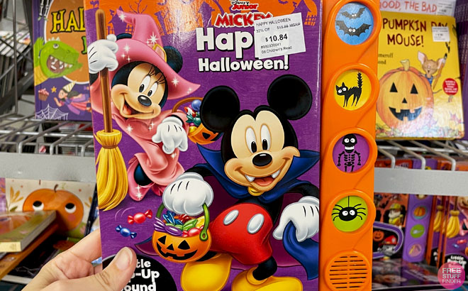 Disney Mickey Mouse Halloween Childrens Book