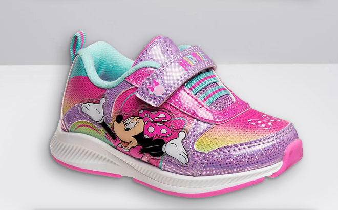 Disney Minnie Mouse Kids Shoes Side View
