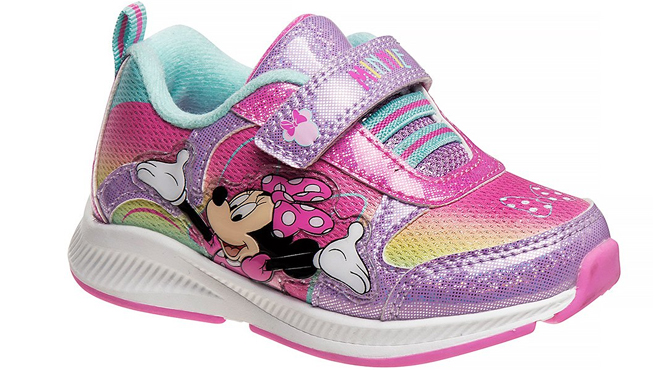 Disney Minnie Mouse Pink and Purple Sneakers