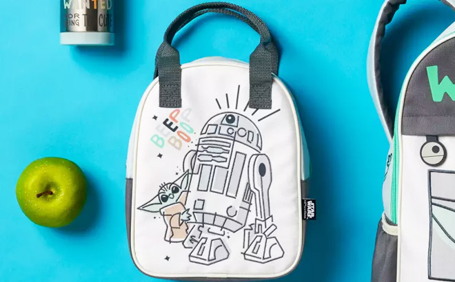 Disney Star Wars Grogu and R2-D2 Lunch Box 