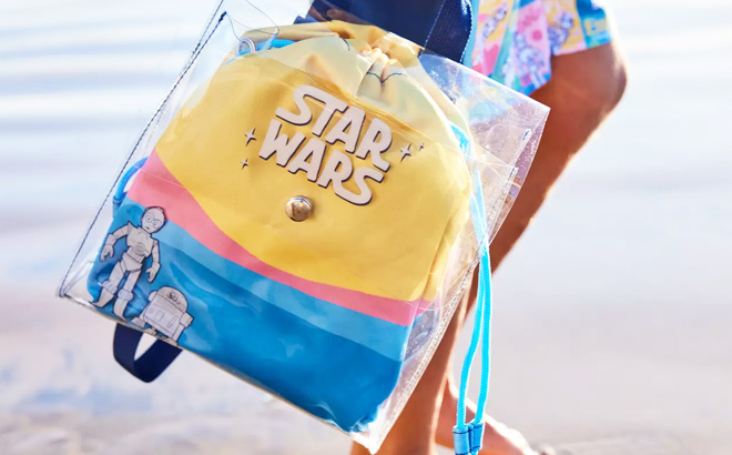 Disney Star Wars Swim Bag Clear