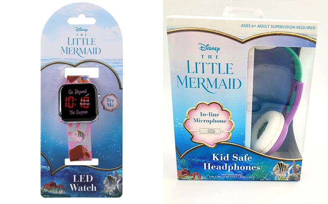 Disney The Little Mermaid theatrical release LED watch 