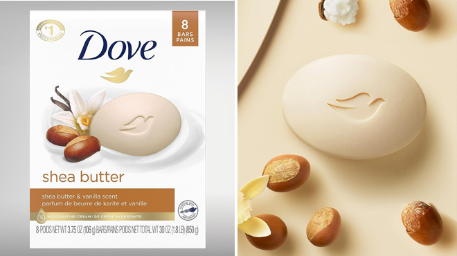 Dove Beauty Bar Soap 8 Pack