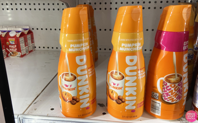 Dunkin Pumpkin Munchkin Coffee Creamer