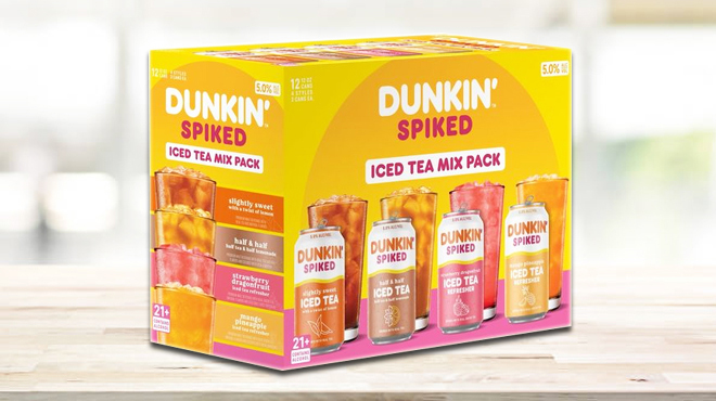 Dunkin Spiked Iced tea Mixed Pack
