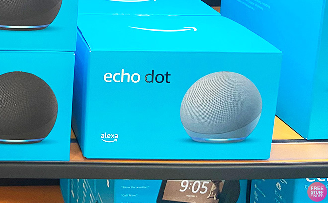 Echo Dot 5th Generation with Clock1