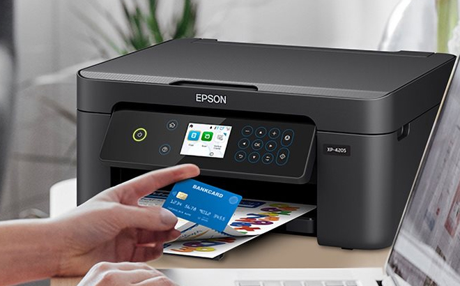 Epson Wireless Color Printer with Scanner Copier