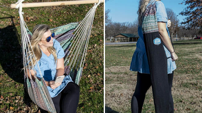 Equip Jacquard Swing One Person Hammock Chair