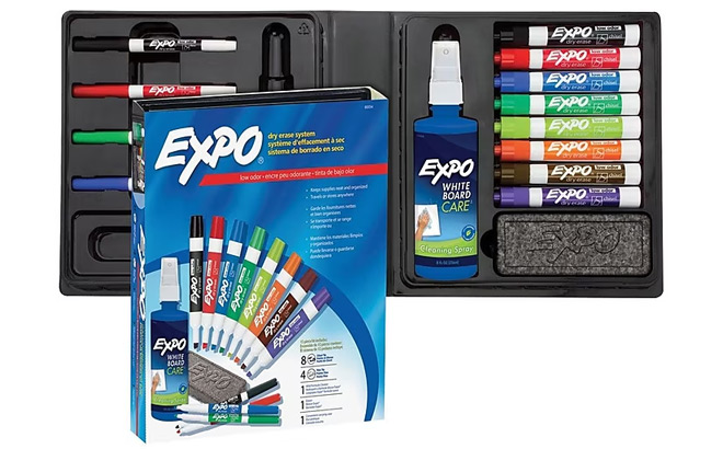 Expo Low Odor Dry Erase Kit