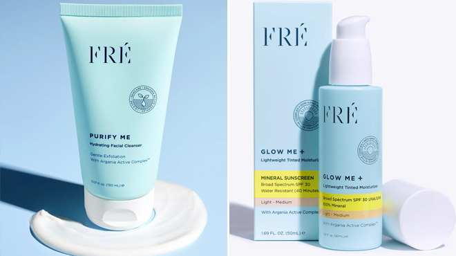 FRE Purify Me Hydrating Facial Cleanser and FRE Purify Me Hydrating Facial Cleanser