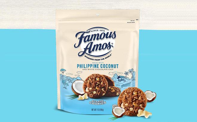 Famous Amos Philippine Coconut White Chocolate Chip Cookies Famous Amos Philippine Coconut White Chocolate Chip Cookies