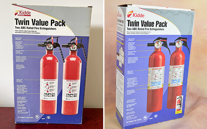Fire Extinguisher Kidde 2 Pack
