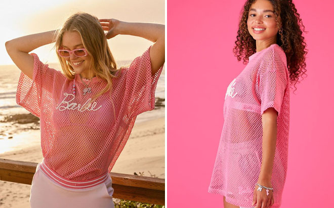 Forever 31 x Barbie Netted Mesh Tee