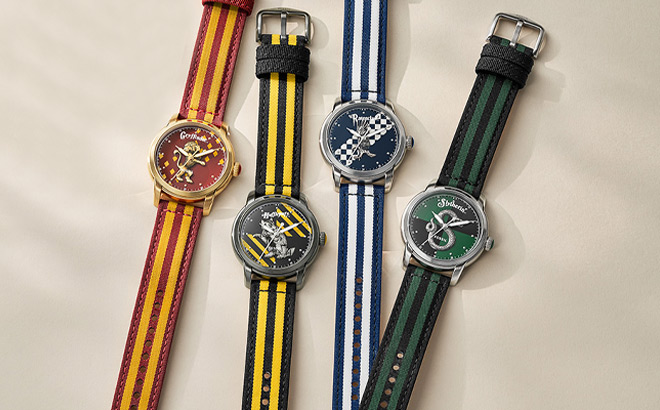 Four Harry Potter Fossil Watches
