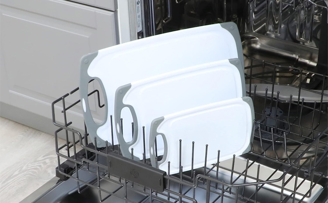Freshware Cutting Board Set of 3 in a Dishwasher